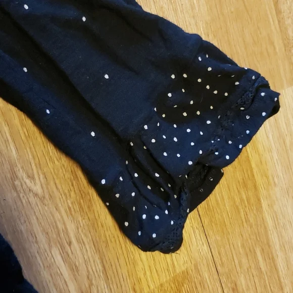 Lucky Brand polka dot top sz N - Picture 3 of 4
